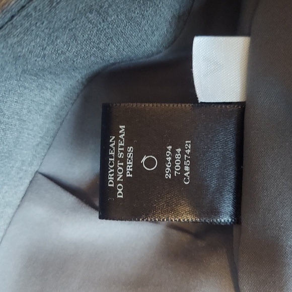 Ann Taylor suit skirt, wool blend,  size 10, gray - Picture 4 of 10